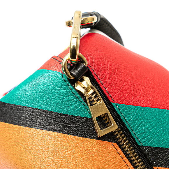 LOEWE Elephant Crossbody Multicolor Leather s - Picture 6 of 11